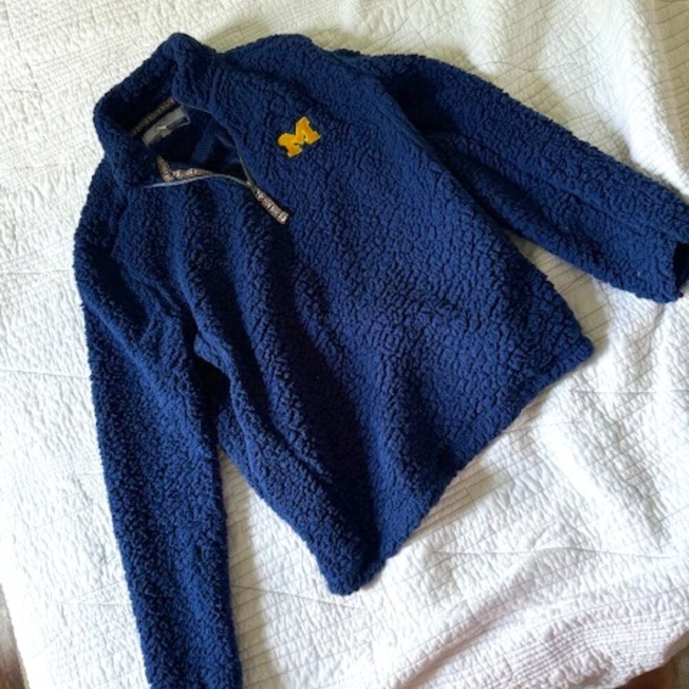 University of Michigan Sherpa 1/4 Zip, Small